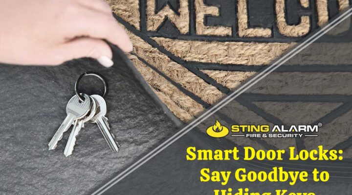 smart door locks security - goodbye to hiding keys