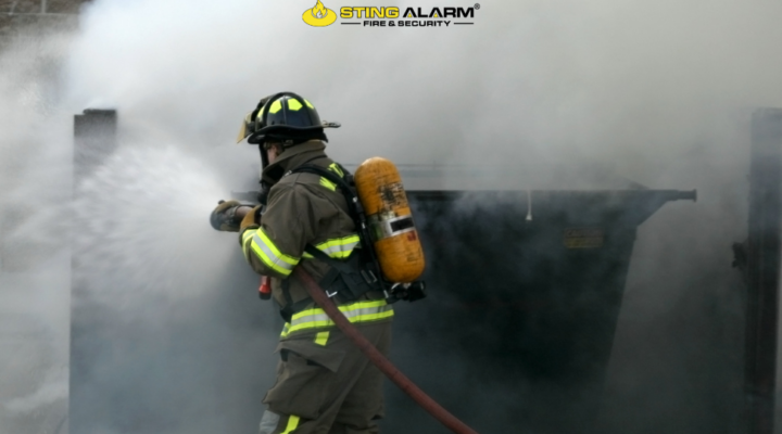 fire at restaurant