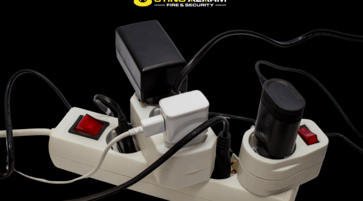 overloaded power strip