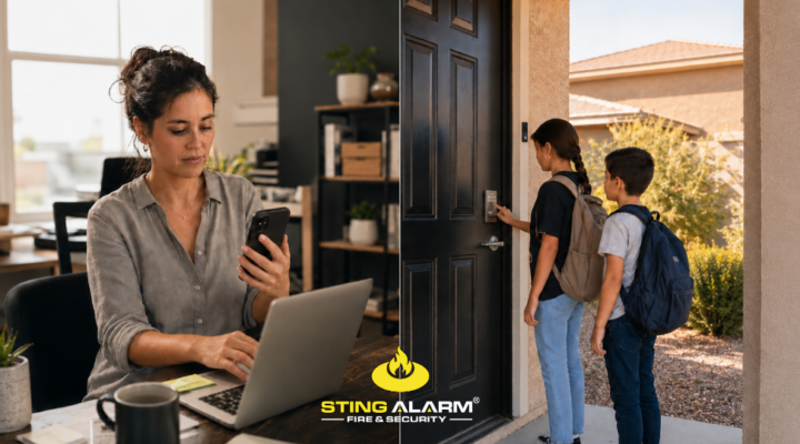 After-School Door Alerts